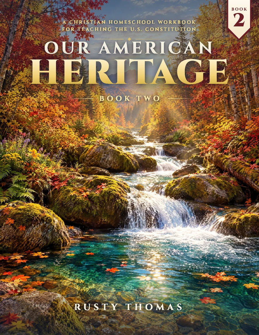 Cover of Our American Heritage, Book Two