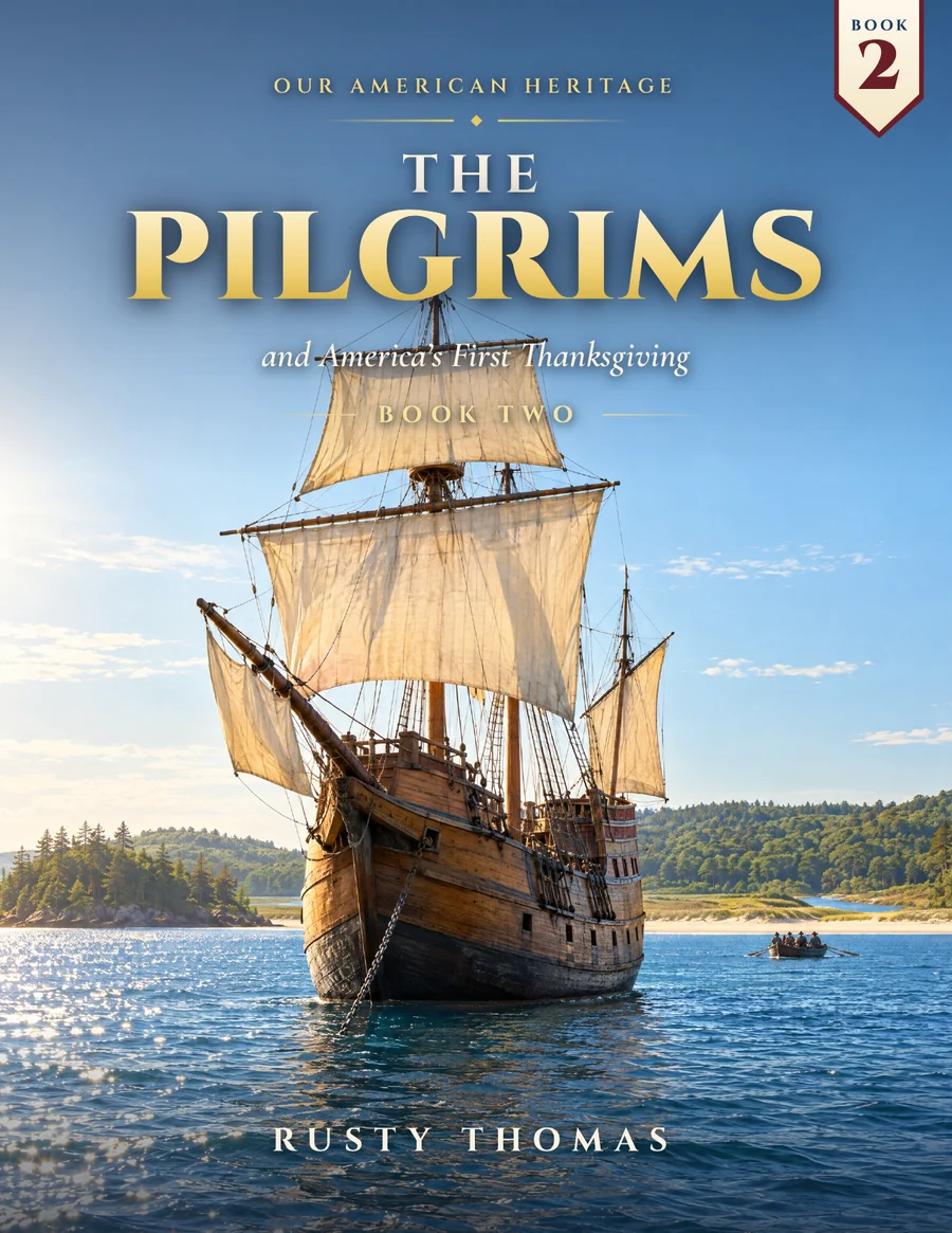 Cover of Our American Heritage: The Pilgrims, Book Two